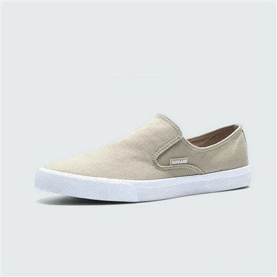Sneaker negru din pânză fără șireturi pentru bărbați