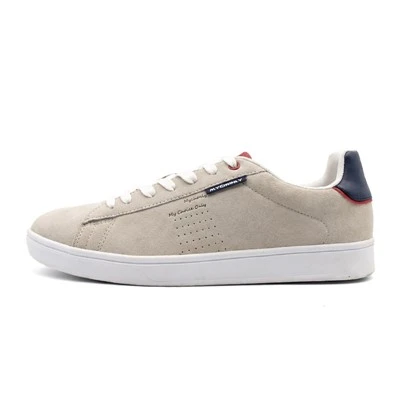 Pantofi ocazionali din piele intoarsa de culoare Pricot