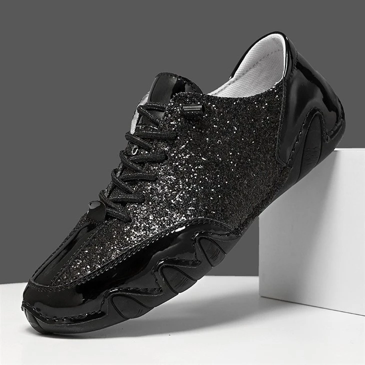Unisex Sparkly Glitter Casual Shoes suppliers